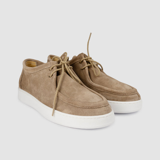 Sneakers Lab Camoscio Taupe