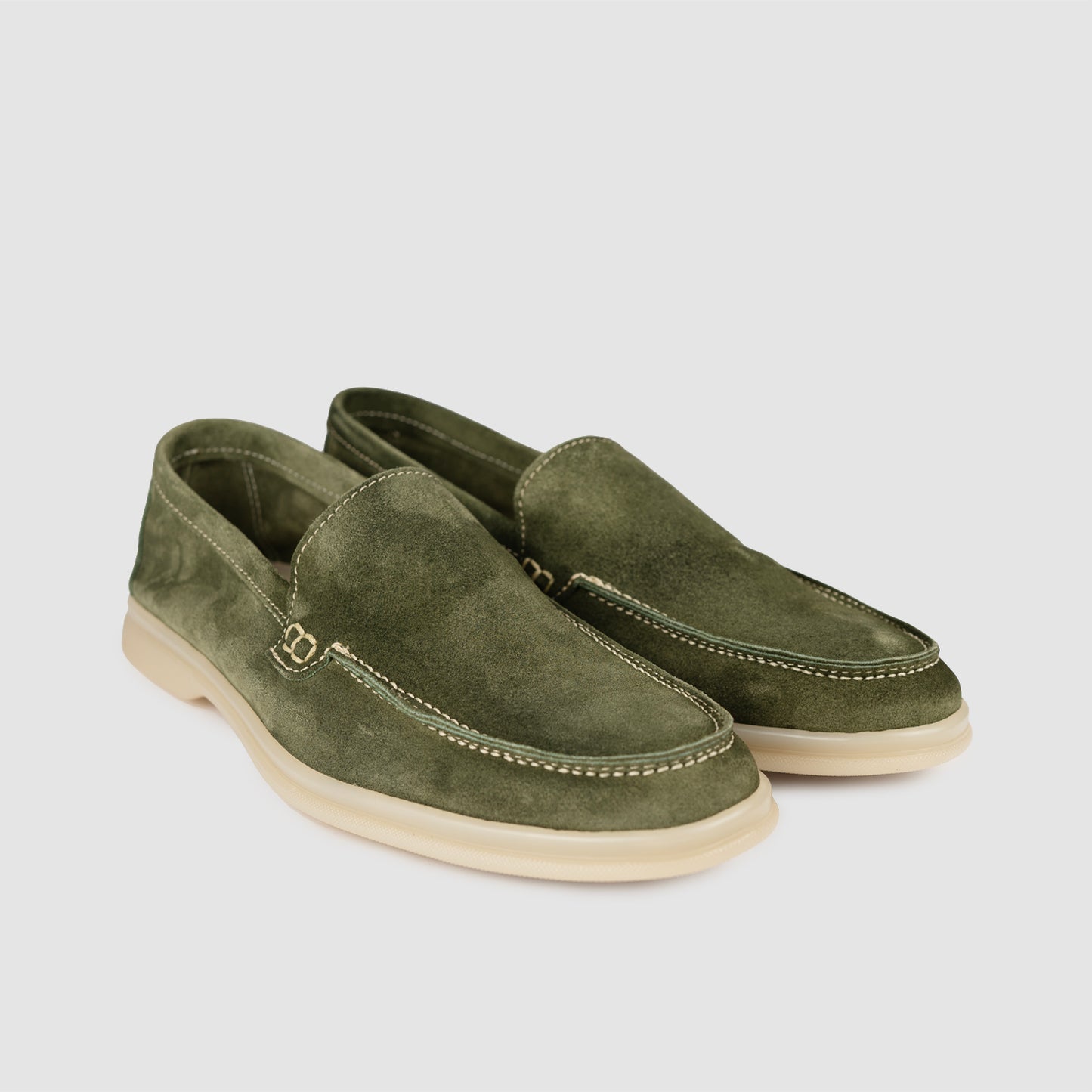 Slipper Camoscio Verde