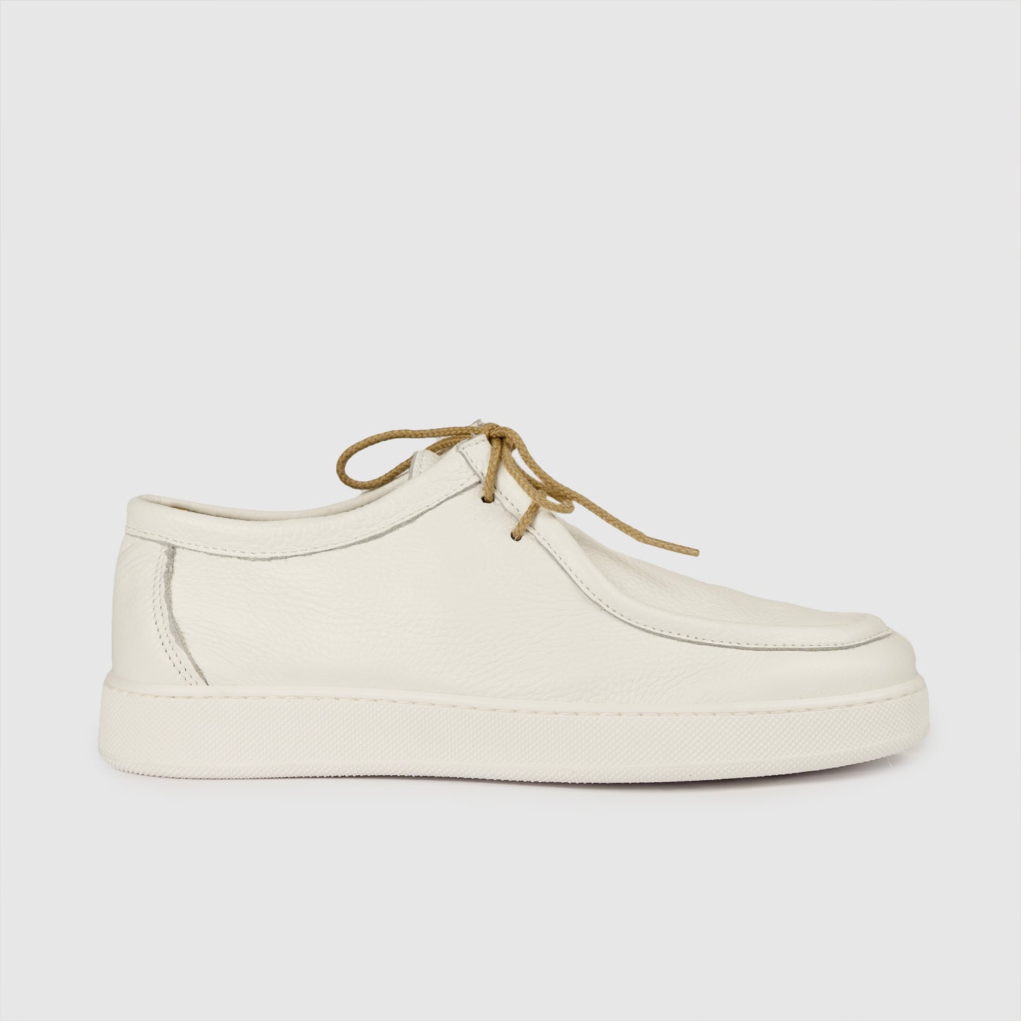 Sneakers Lab Pelle Bottolata Bianco