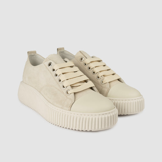 Sneakers Seven Camoscio Beige