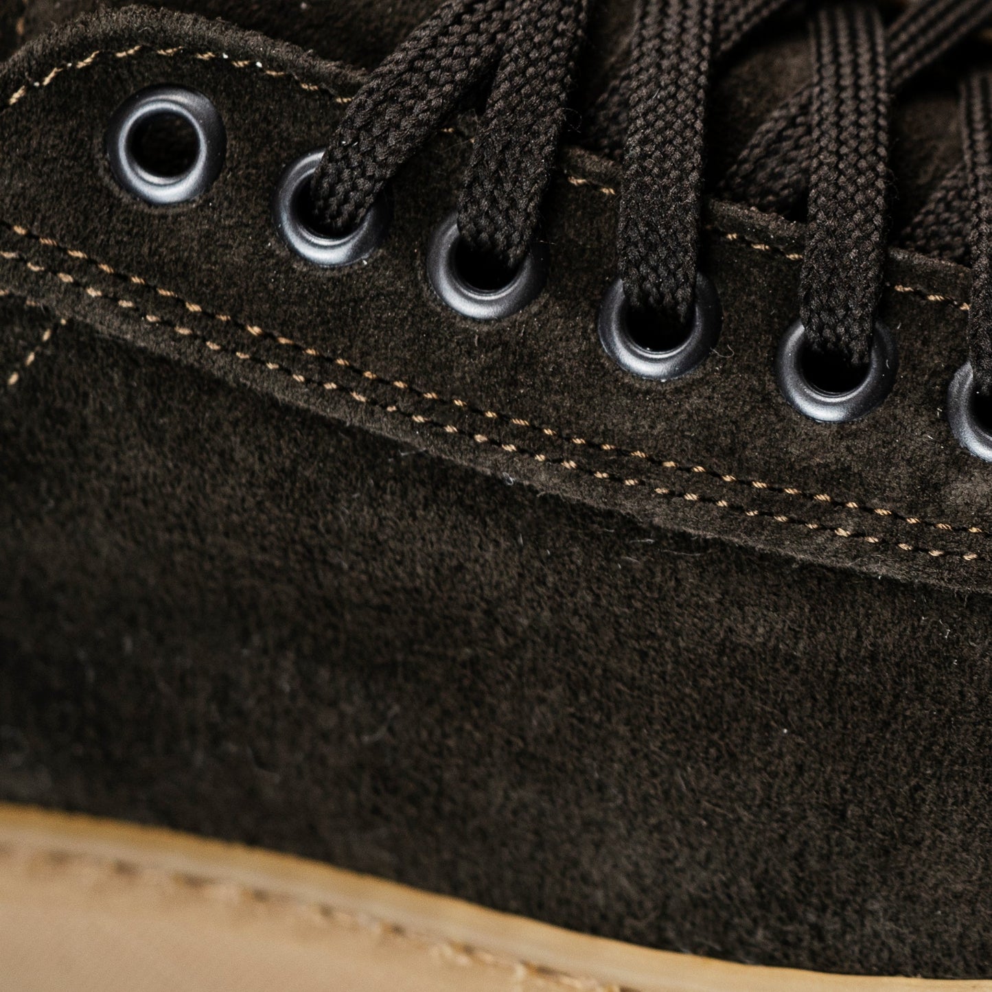 Sneakers Camoscio Testa di moro