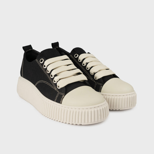 Sneakers Seven Tela Nero