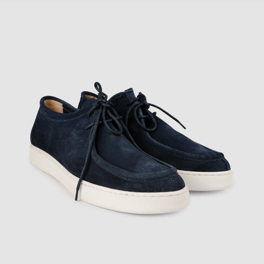 Sneakers Lab Camoscio Blu