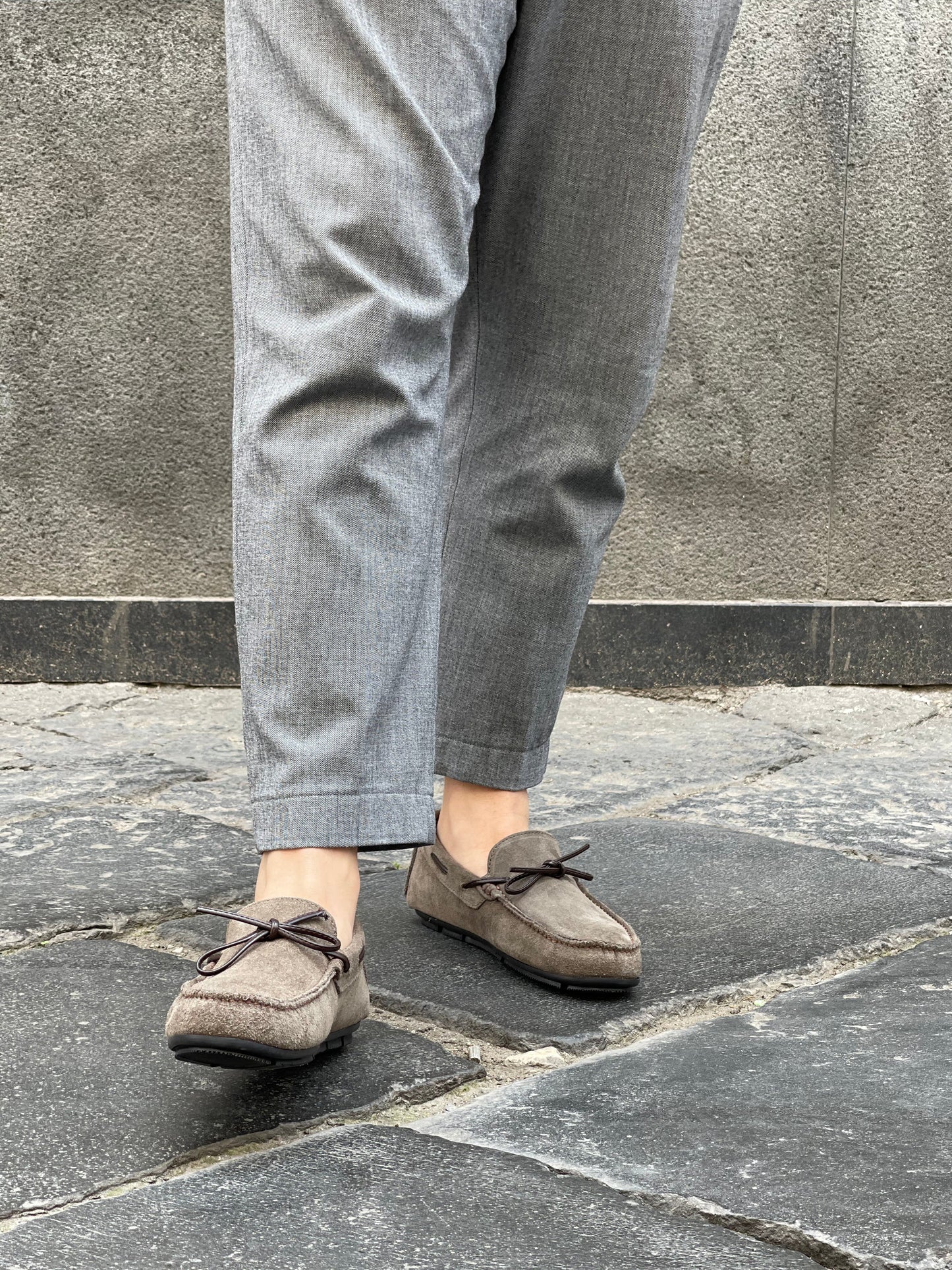 Mocassino Capri Camoscio Taupe