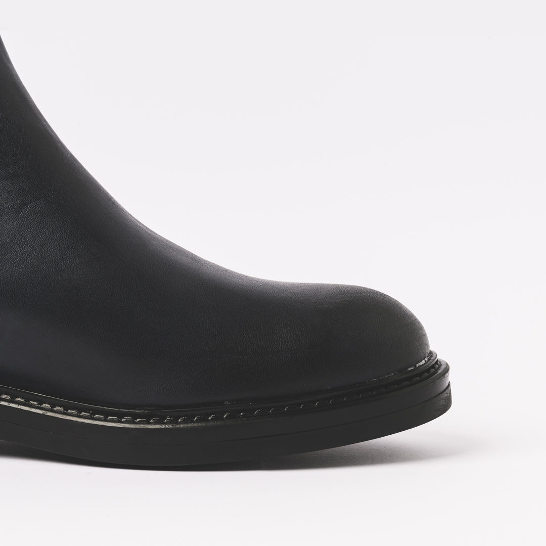 Stivaletto Pelle Blu