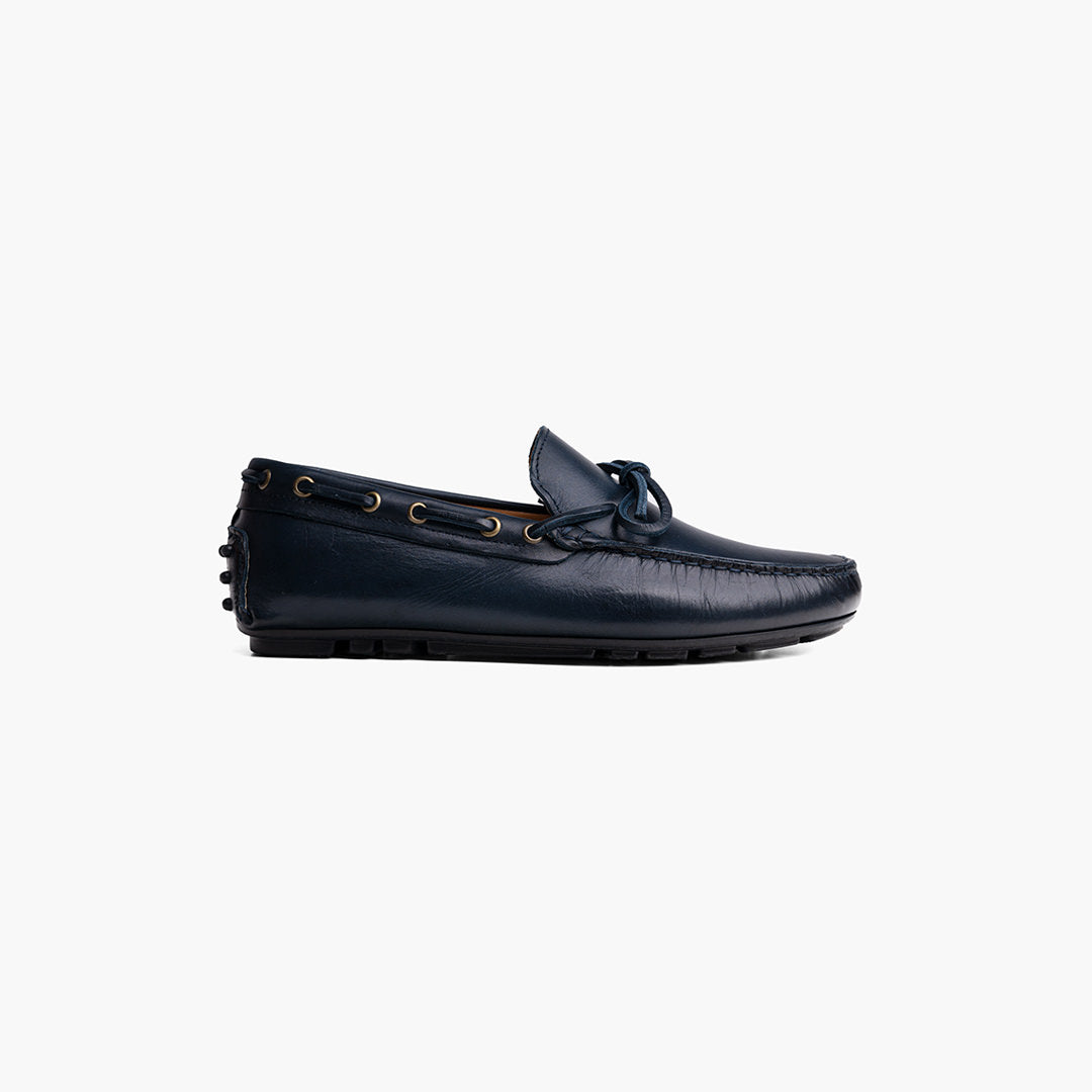 Mocassino Capri Pelle Blu
