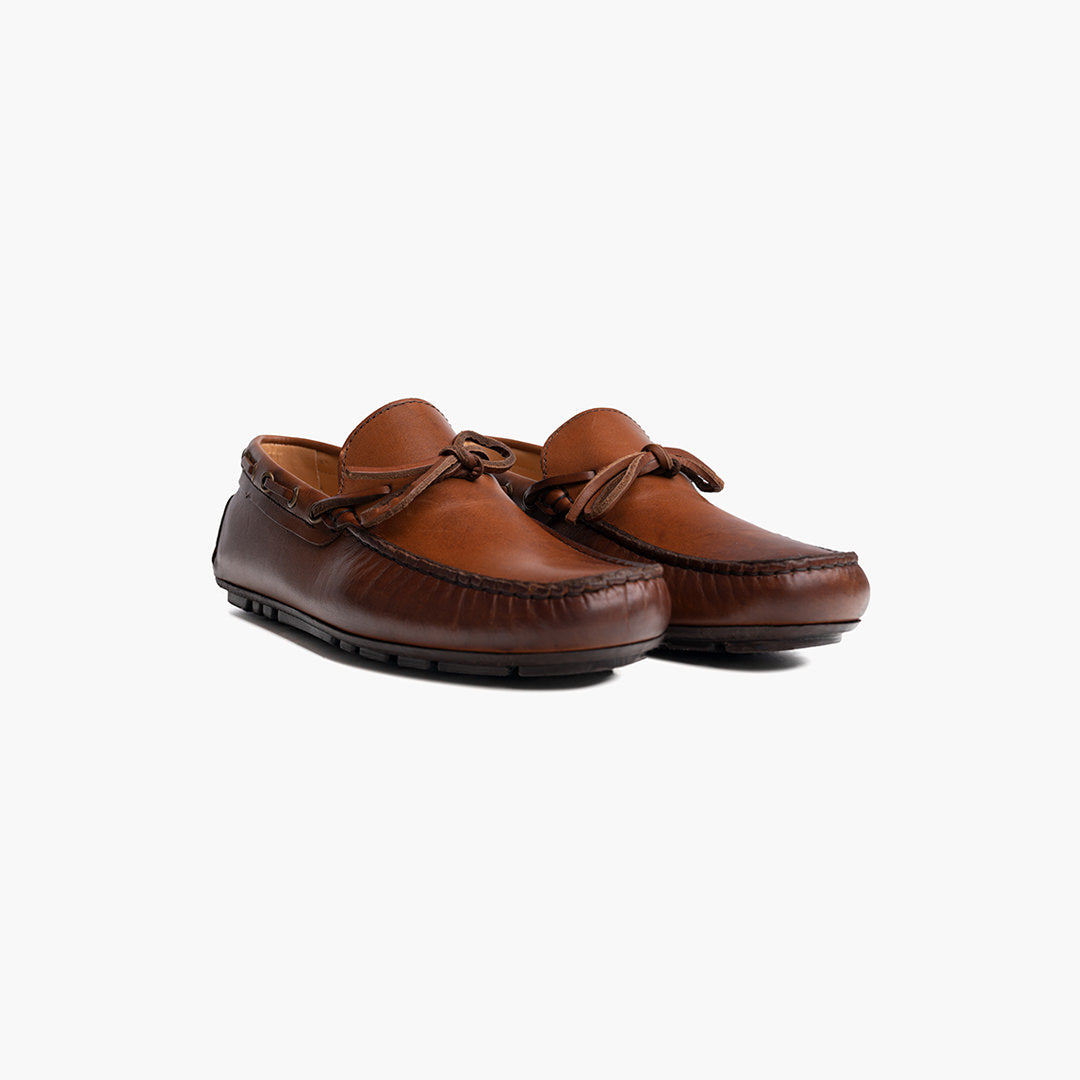 Capri leather moccasin