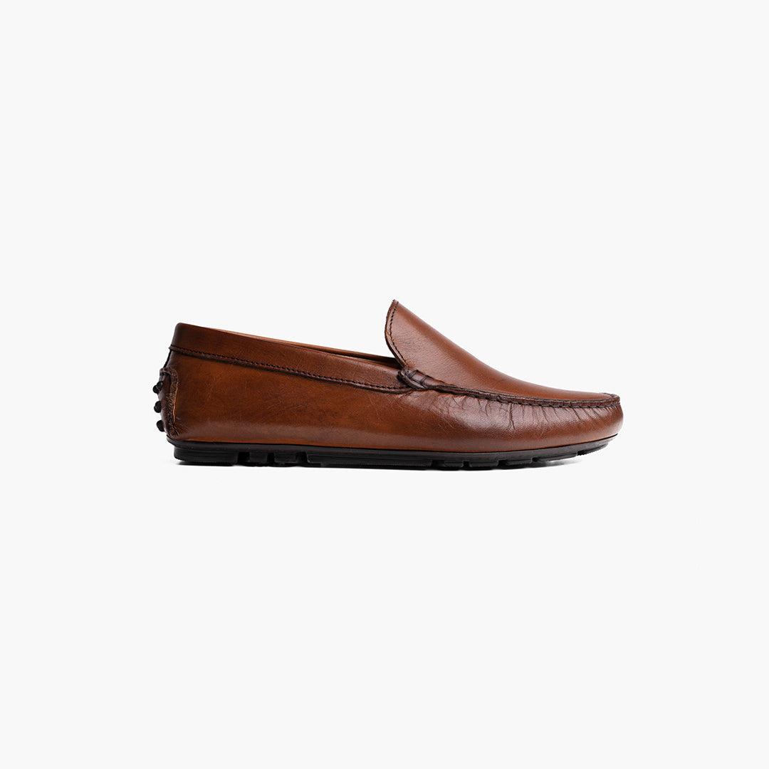 Mocassino Capri Pelle Cuoio
