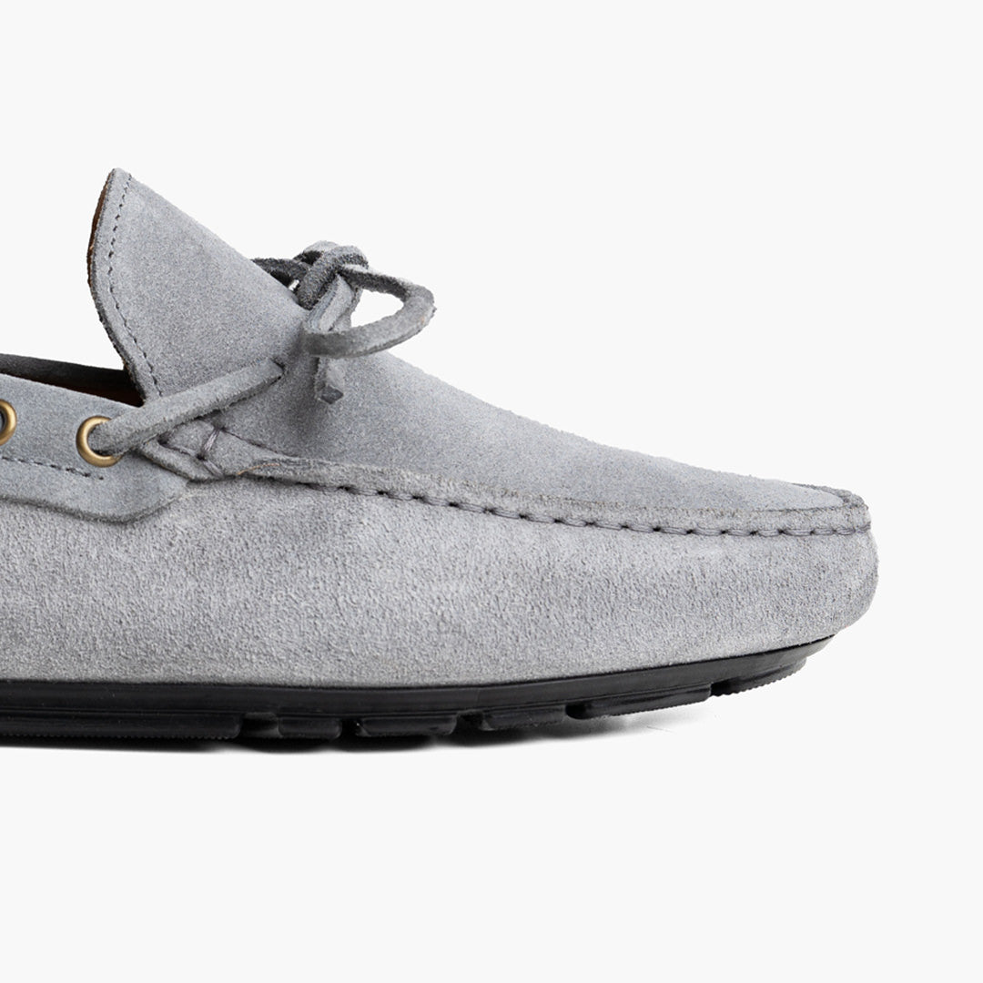 Mocassino Capri Camoscio Grigio