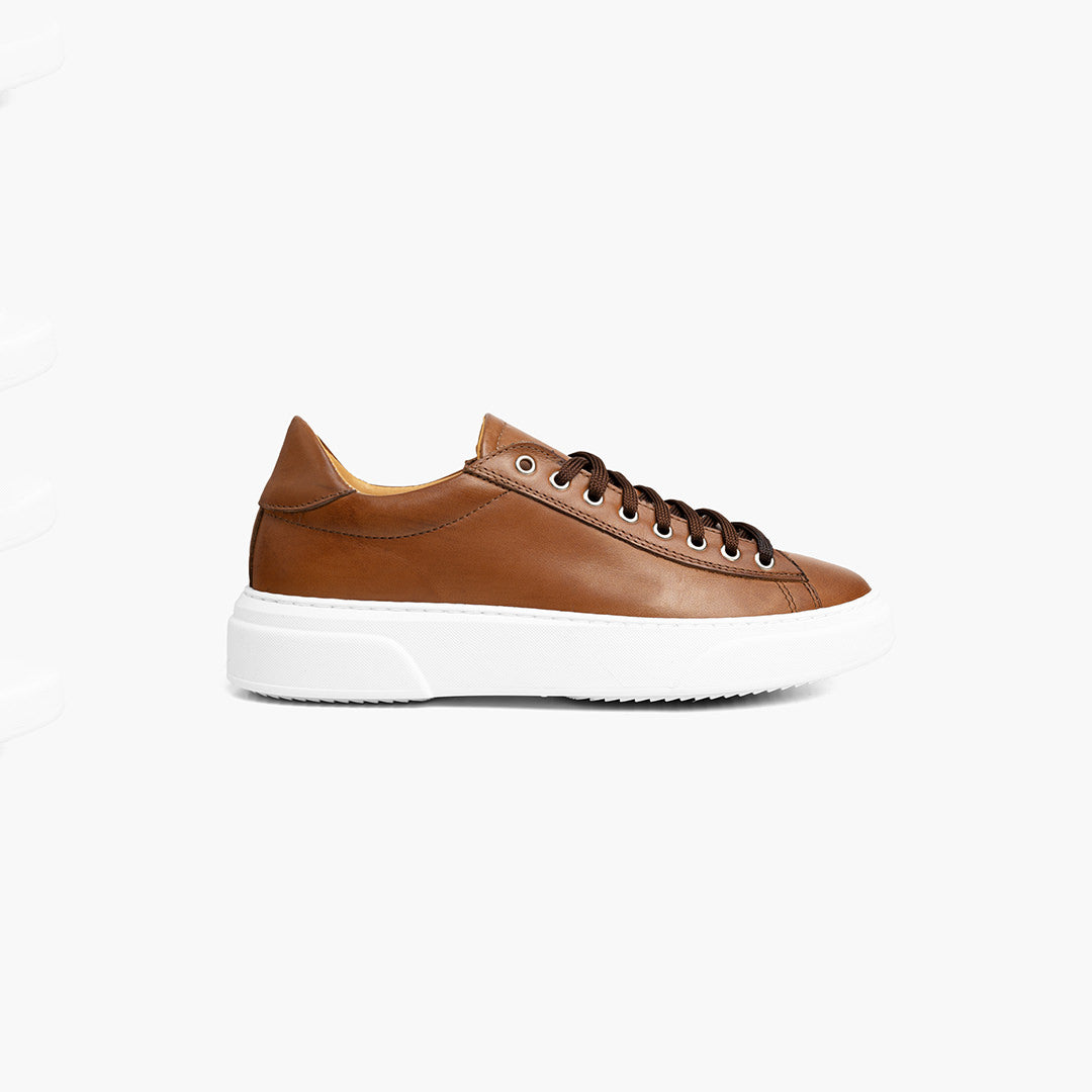 Sneakers Falco Pelle Cuoio