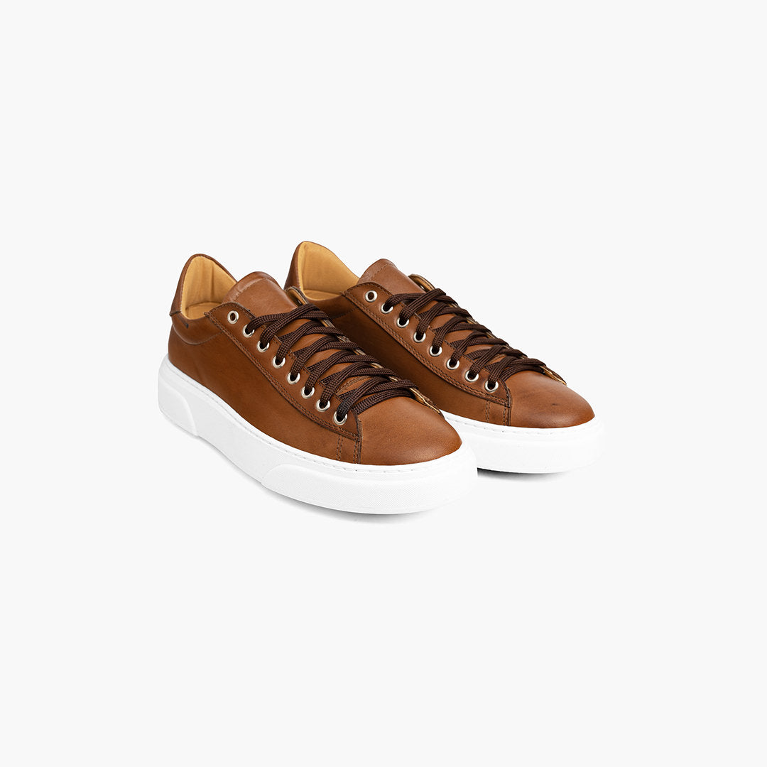Sneakers Falco Pelle Cuoio