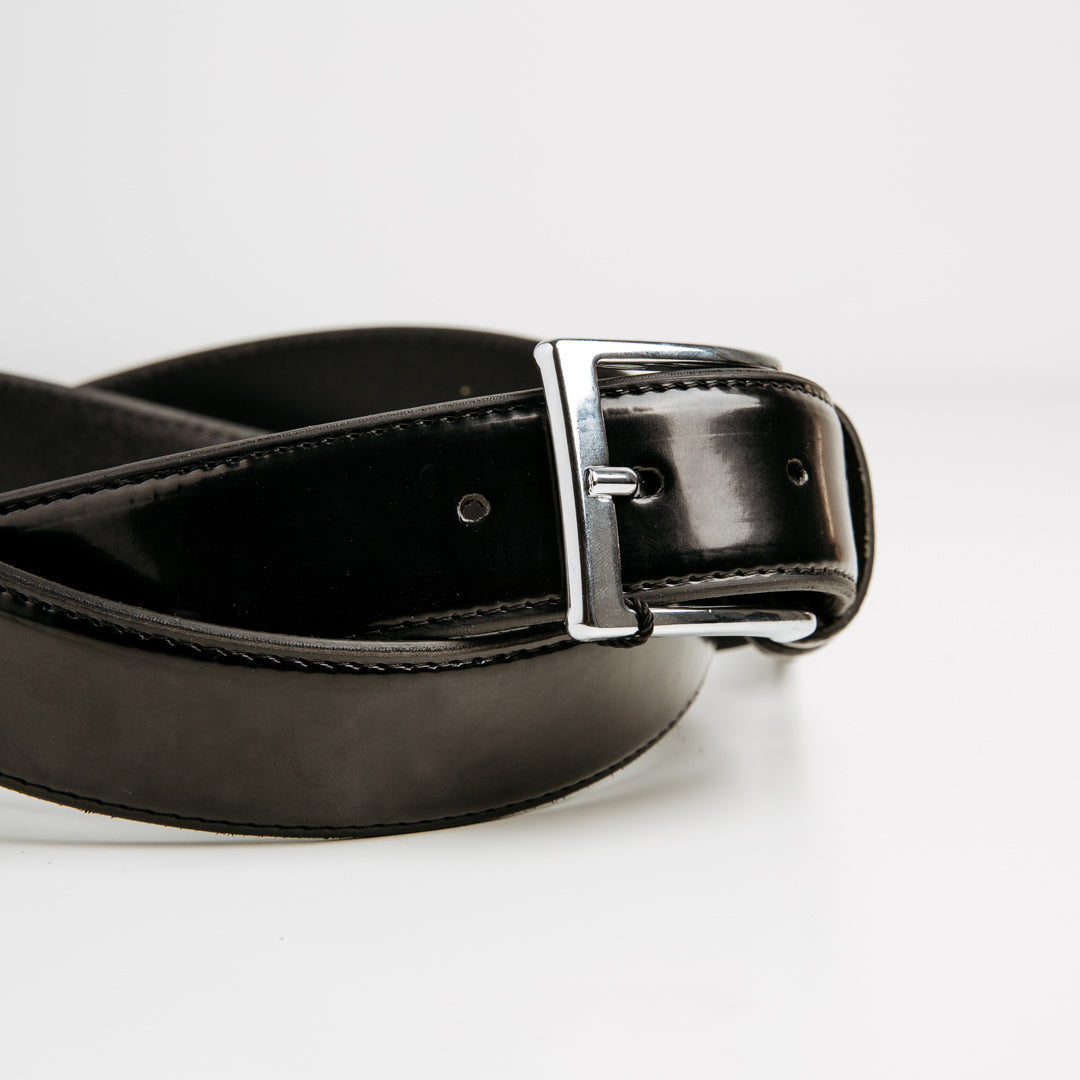 Black Abraded Belt