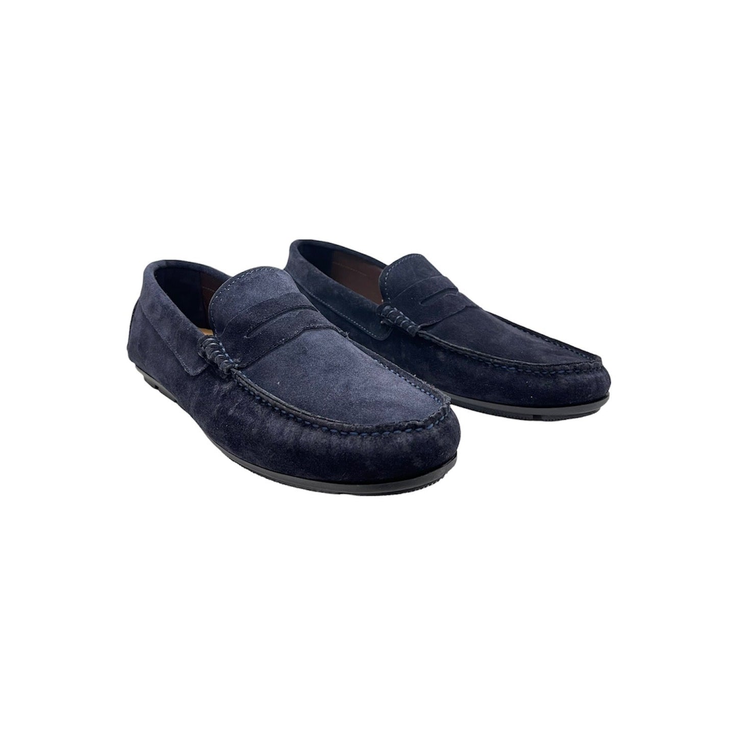 Mocassino Capri Camoscio Blu
