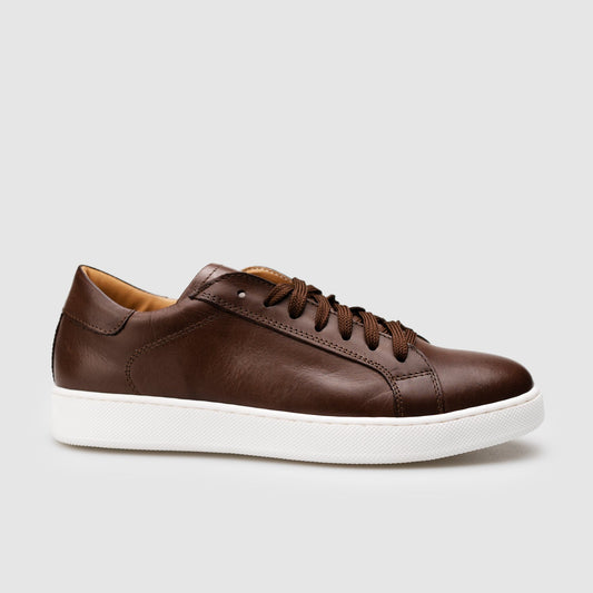 3000 V.4 Brown Leather Sneakers