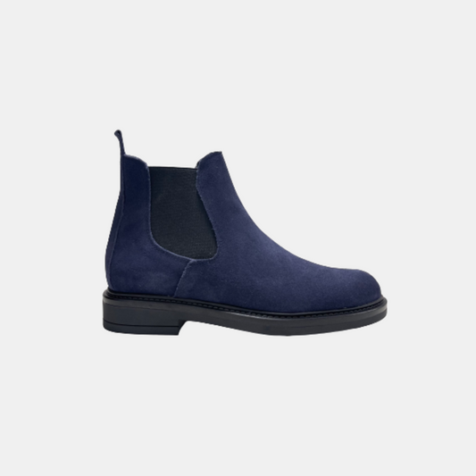 Stivaletto Uomo Camoscio Blu