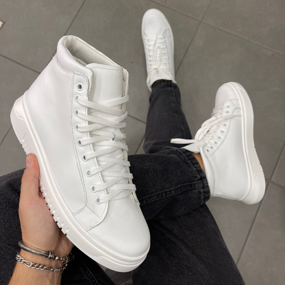 Ibiza High White Sneakers