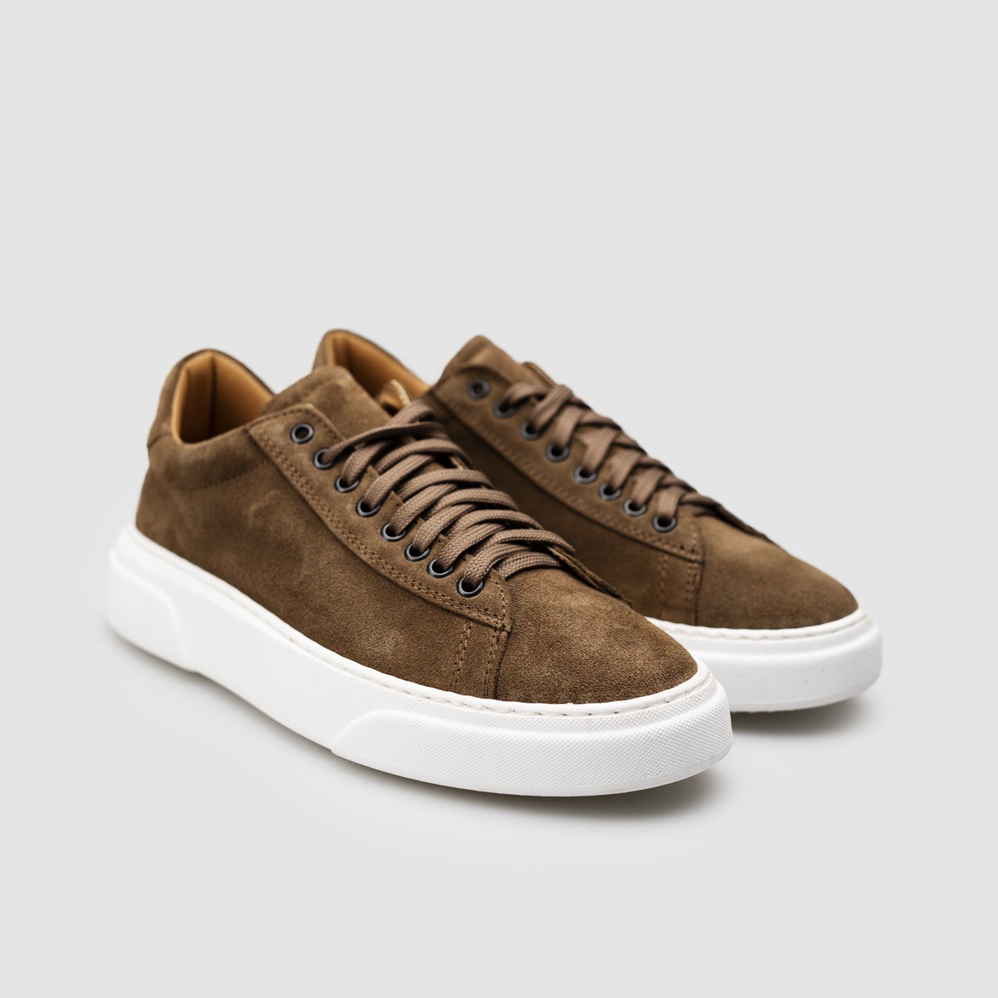 Falco Taupe Suede Sneakers