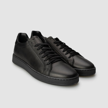 SNEAKERS 3000 Pelle Nero Suola Nero