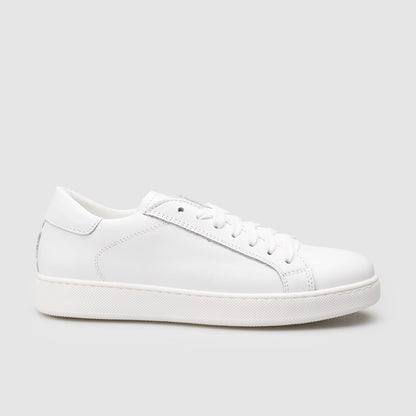 3000 Leather Sneakers White