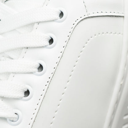 White Leather Army Sneakers