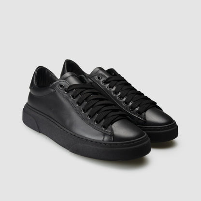 Sneakers Falco Pelle Nero