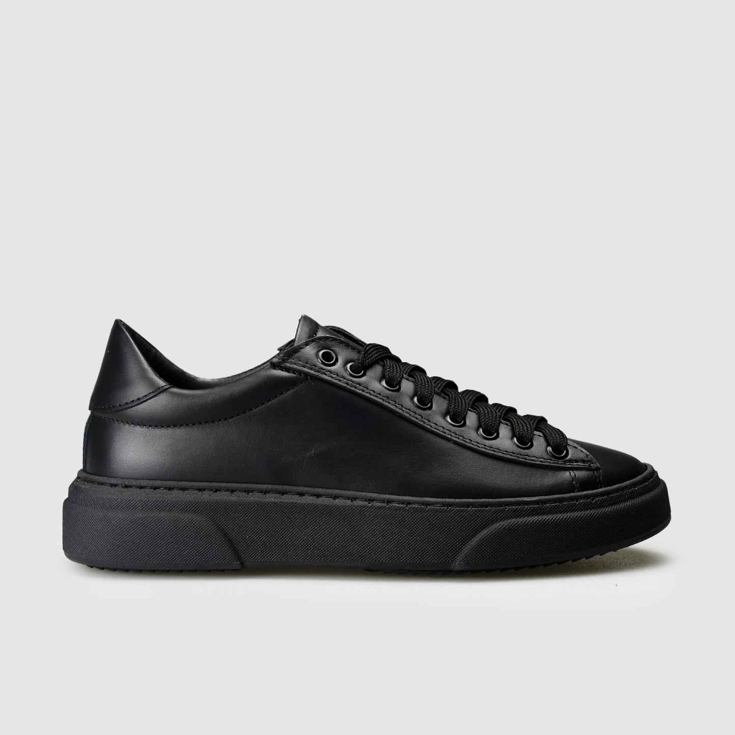 Sneakers Falco Pelle Nero