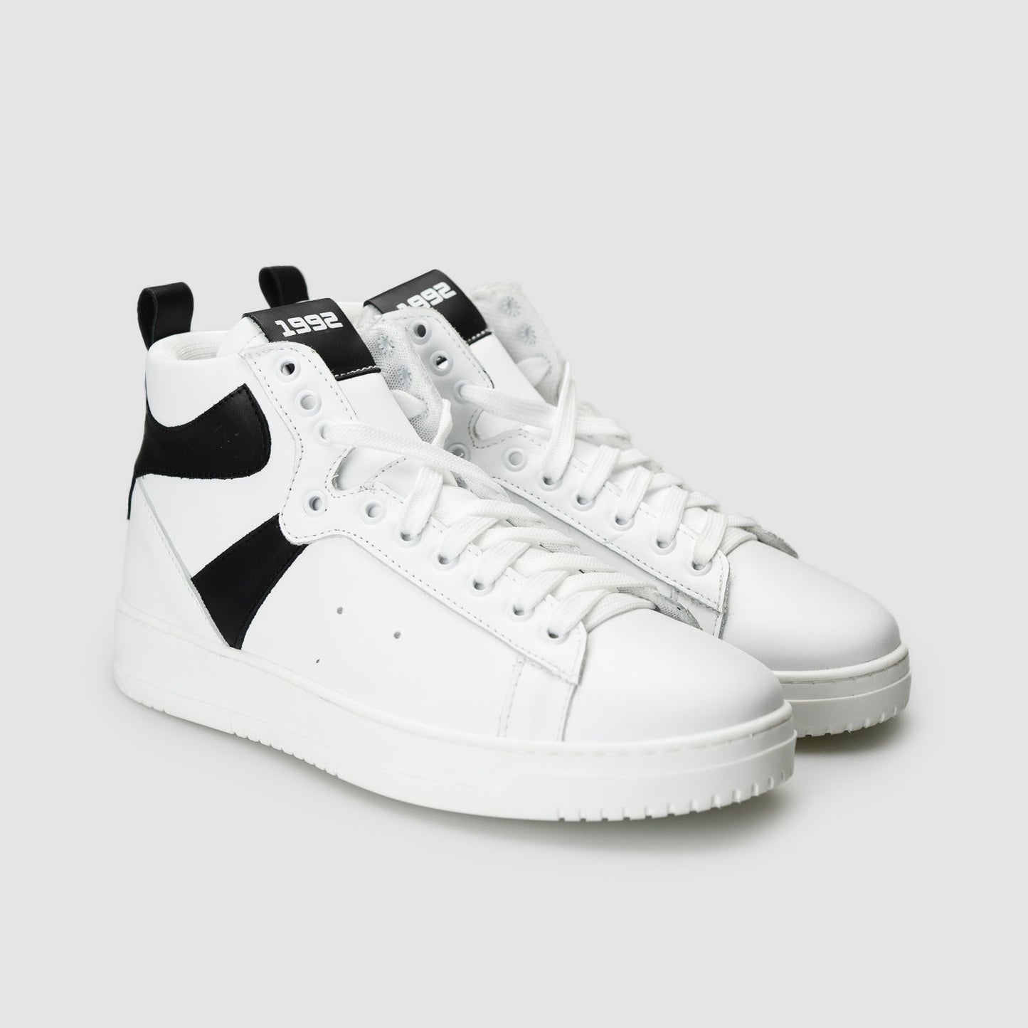 Black and White Street Sneakers