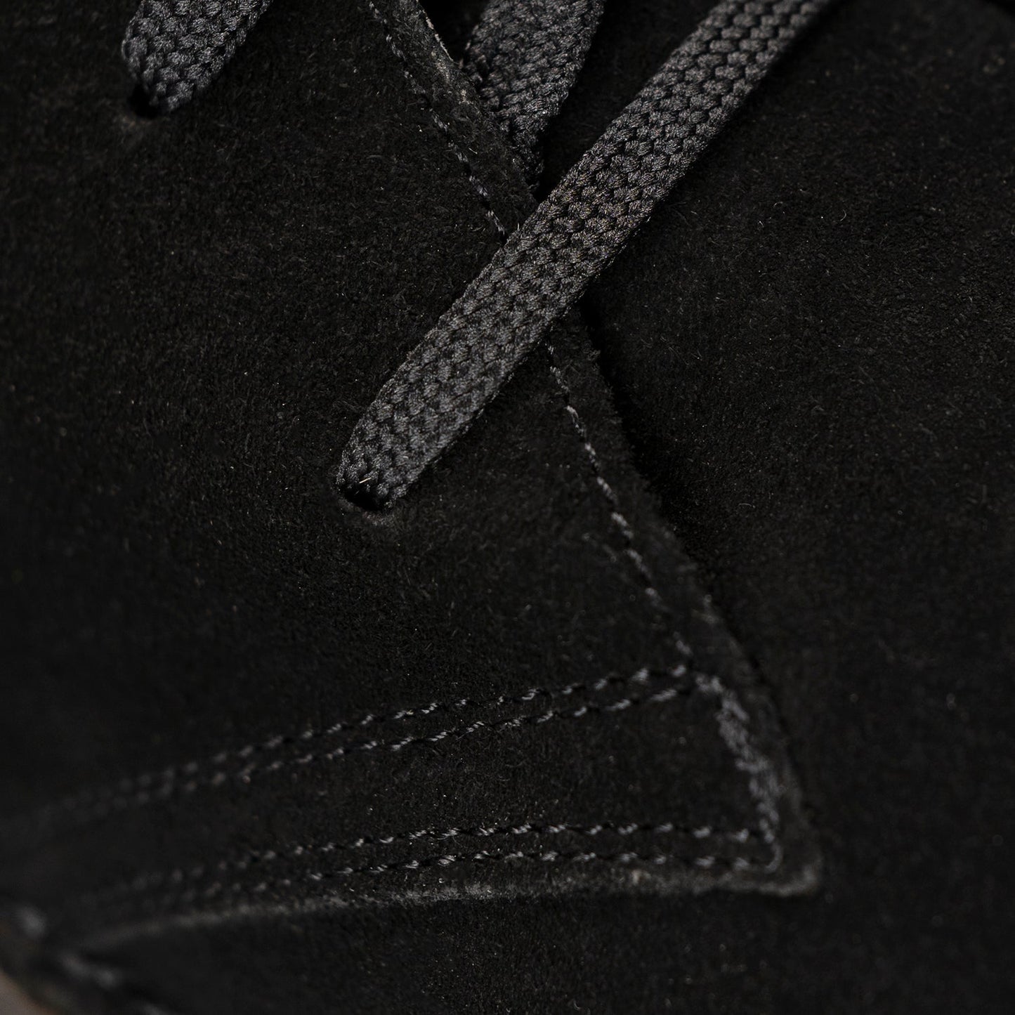 Black suede ankle boot