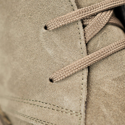 Beige Para Suede Ankle Boots