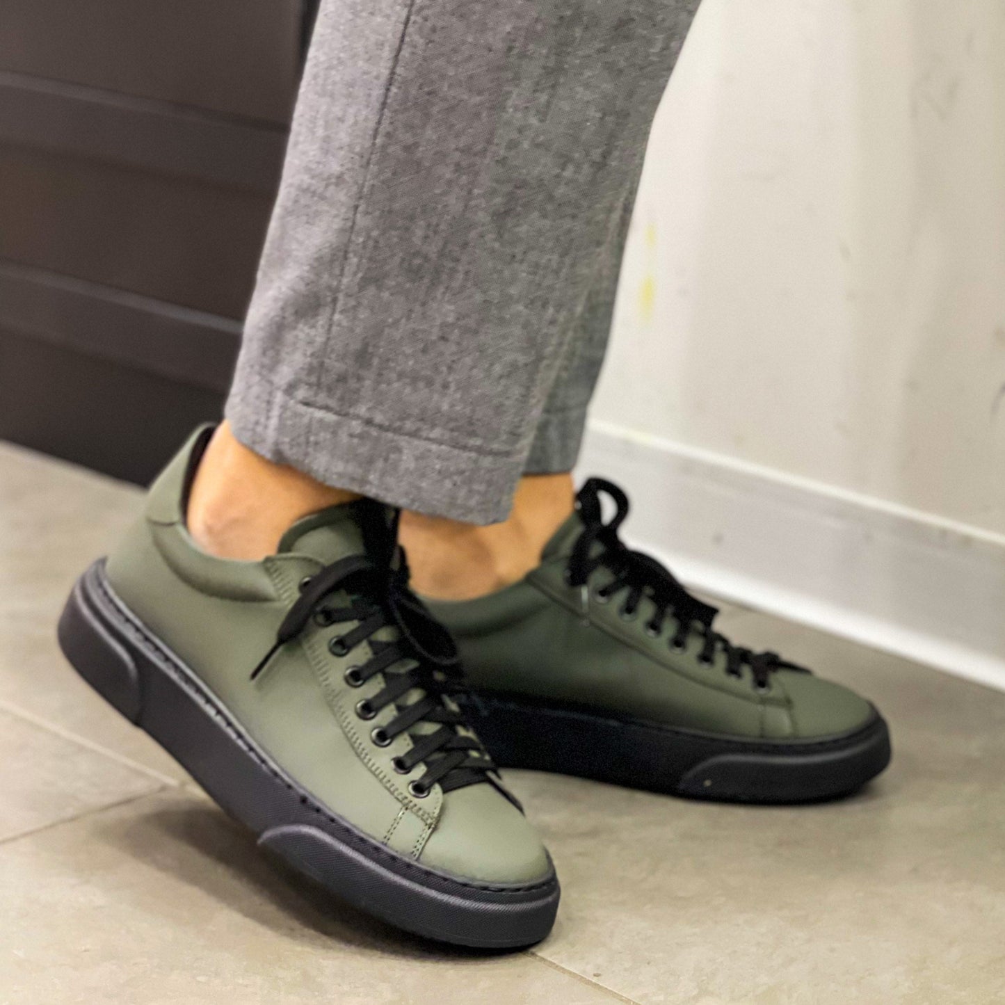 Falco Verde Gommato sneakers