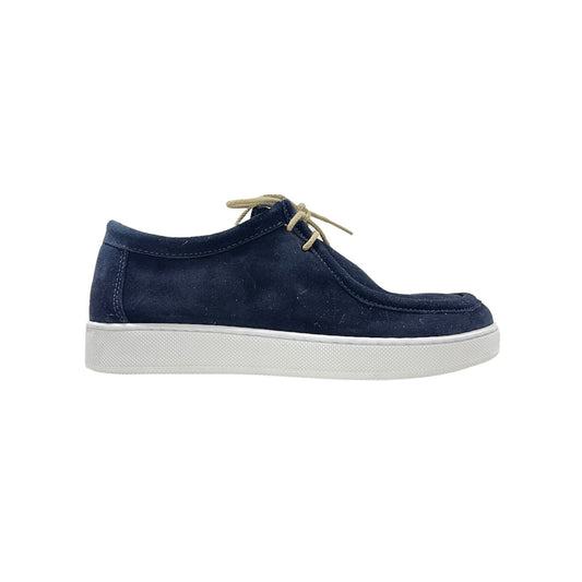 Blue Suede Lab Sneakers