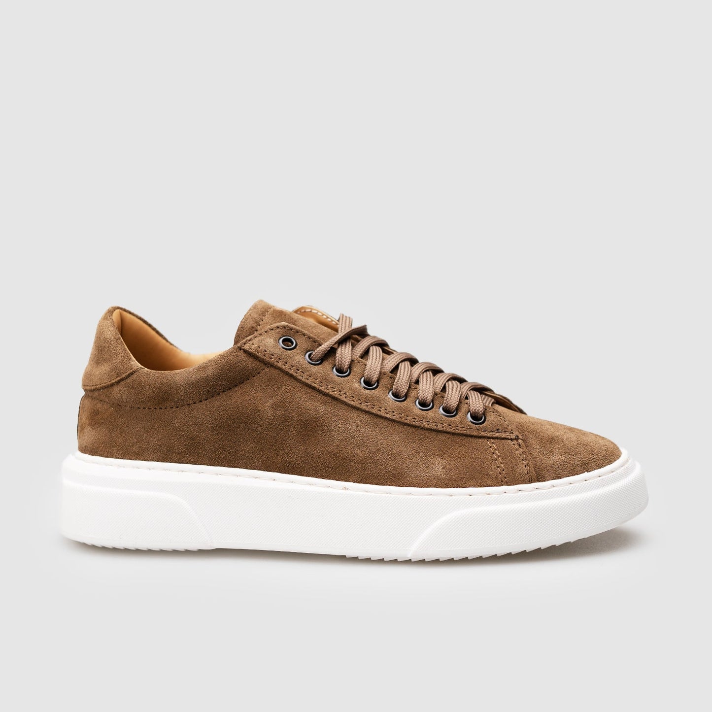 Falco Taupe Suede Sneakers