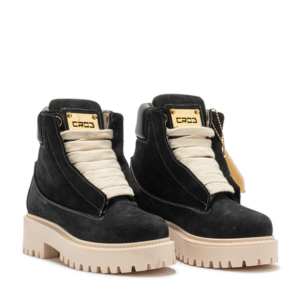 BLACK NUBUCK "STARBOOT"